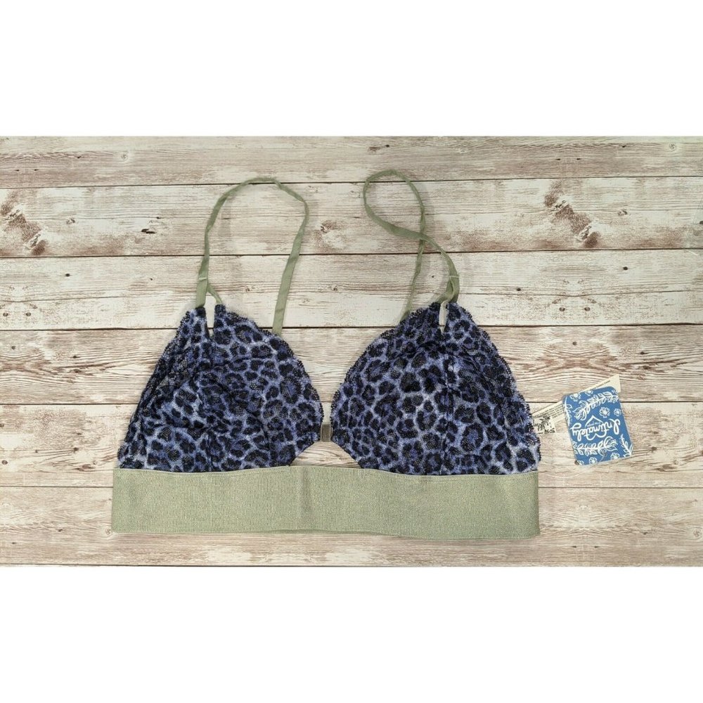 Free People Womens Medium Indigo Combo Wild One An